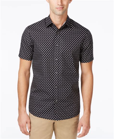 Michael Kors Short Sleeve Button